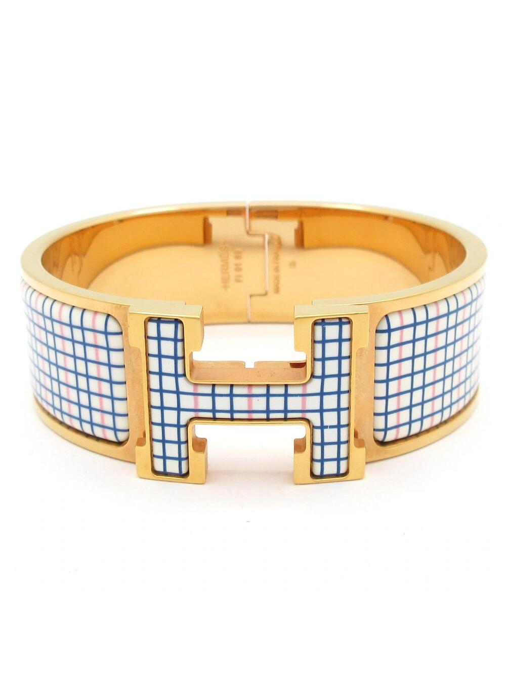 Hermes Clic Clac H Rose Gold White #367179H83B